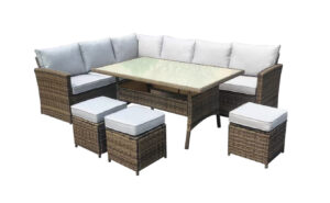 Rattan Classic Outdoor Furniture Rattan Garden Furniture Wicker Sofa Set Garden Corner Sofa Set