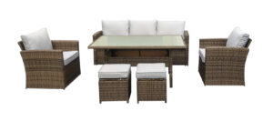 Rattan Classic Outdoor Furniture Rattan Garden Furniture Wicker Sofa Set Garden Corner Sofa Set